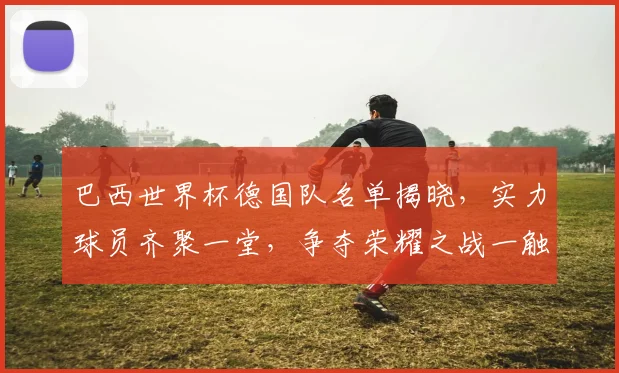 巴西世界杯德国队名单揭晓，实力球员齐聚一堂，争夺荣耀之战一触即发